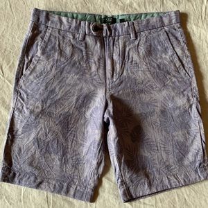 Ted Baker Flat Front Palm Shorts